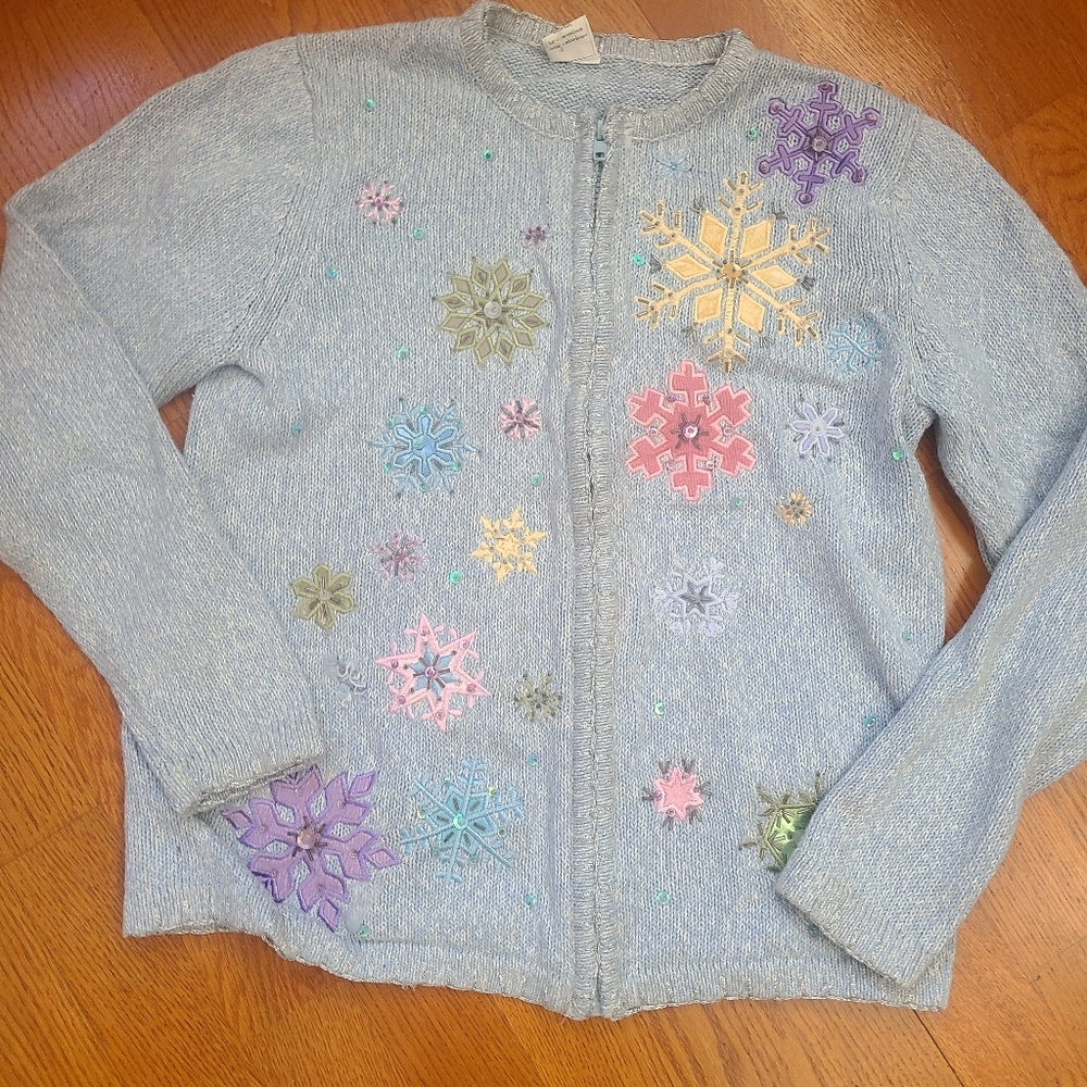 Sparkly cardigan sz small